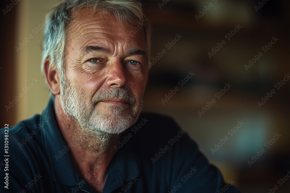 Portrait of a Mature Man Portrait of a Mature Man