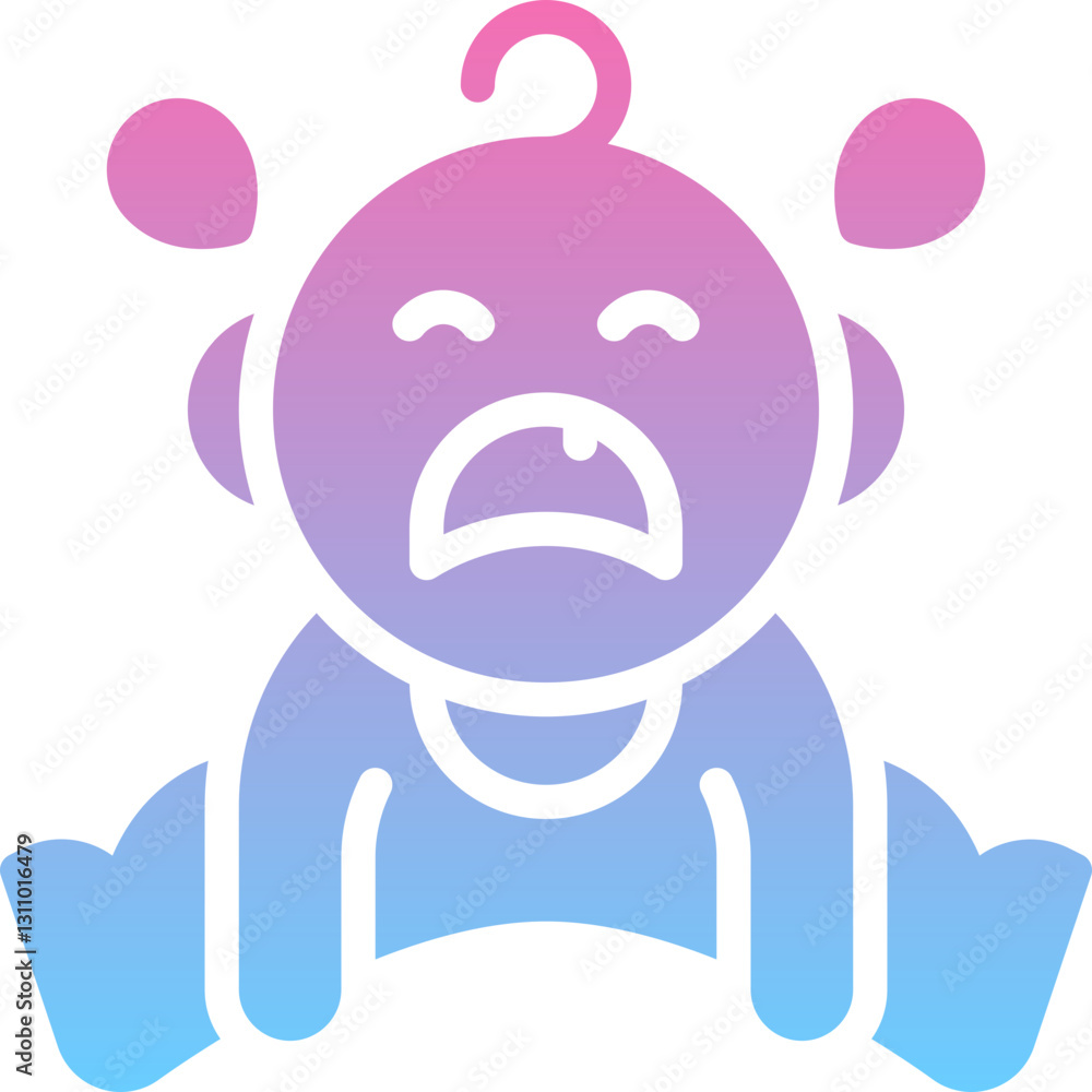 Cry baby icon Cry baby icon