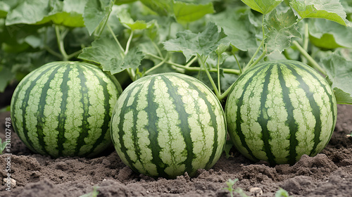 Watermelons in the Field