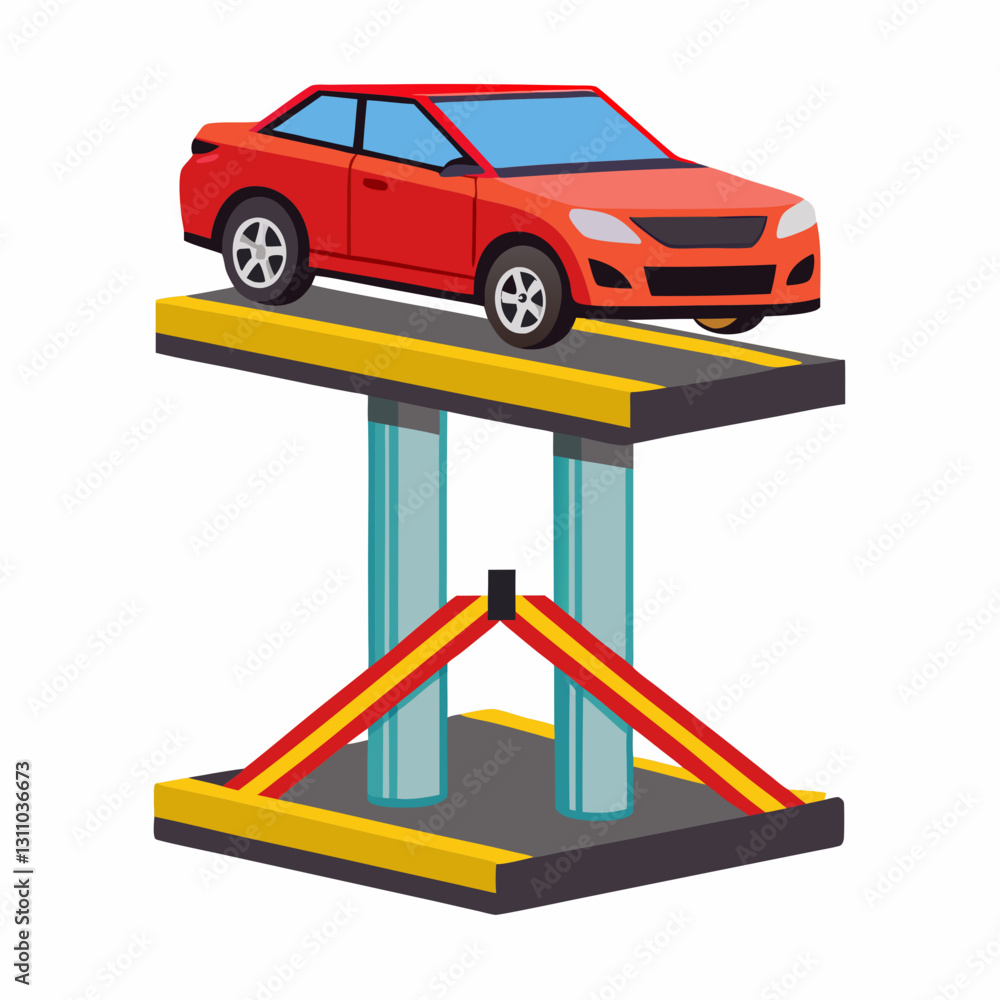 dynamic car lift platform with sharp edges dynamic car lift platform with sharp edges