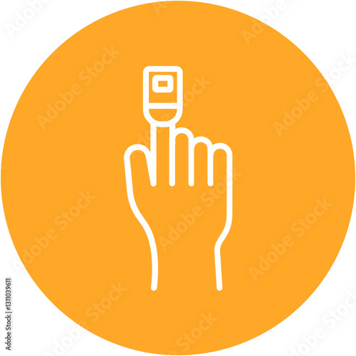 Blood Oxygen Level Icon