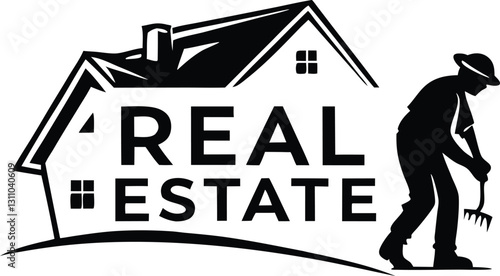 Haven Heights Minimalist Real Estate Emblem