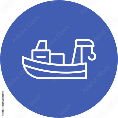 Fishing Boat Icon