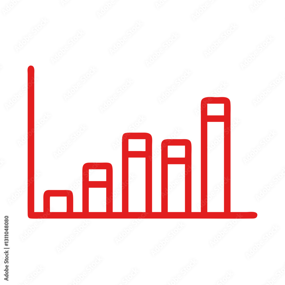 Minimalist Bar Chart Icon for Business Analytics, Finance, and Data Visualization Minimalist Bar Chart Icon for Business Analytics, Finance, and Data Visualization