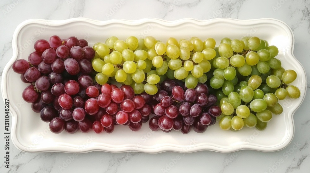 grapes on a plate grapes on a plate