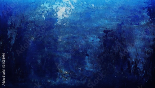 Wallpaper Mural deep blue abstract texture with brushstroke patterns, perfect for ocean inspired design, modern backgrounds, or art prints Torontodigital.ca