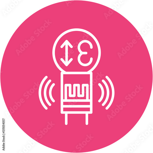Strain Gauge Sensor Icon