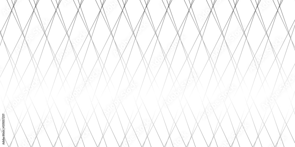 Naklejka premium Line wavy abstract vector technology line pattern background. Abstract gradient stripes background with waves. Light line motion technology.