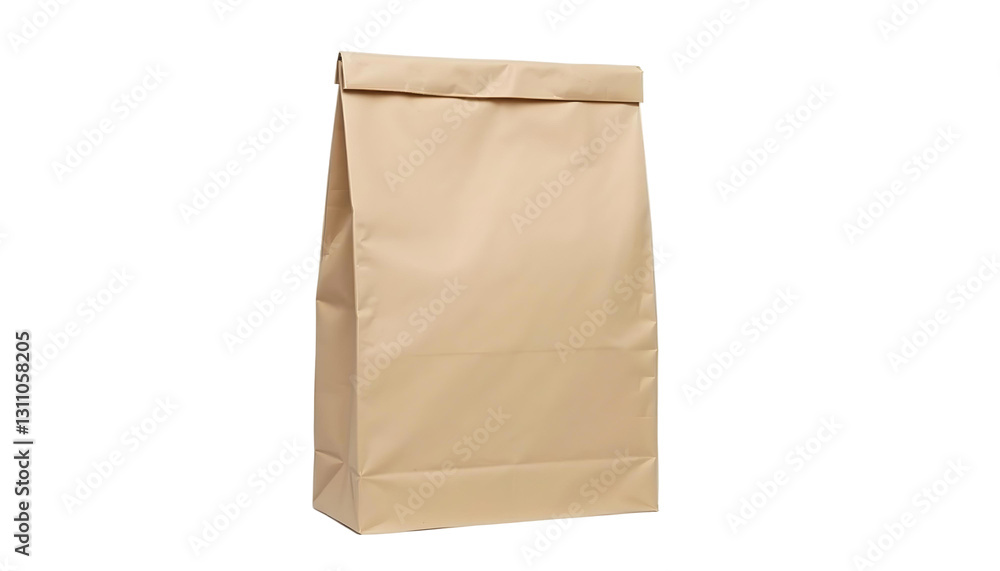 paper bag isolated on white paper bag isolated on white