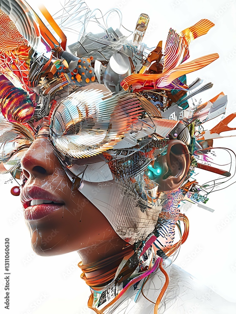 Φωτογραφία AI-generated animations display intricate digital designs and smooth movements, highlighting the fusion of art and cutting-edge technology in a professional studio
