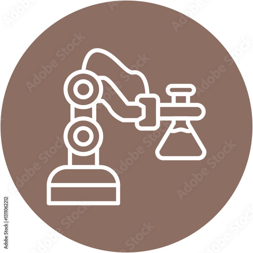 Lab Robot Icon