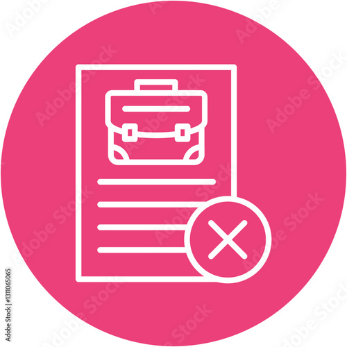Job Rejection Icon