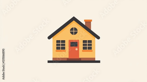 Wallpaper Mural Building urban communities housebuilding icon progressing in city environments Torontodigital.ca