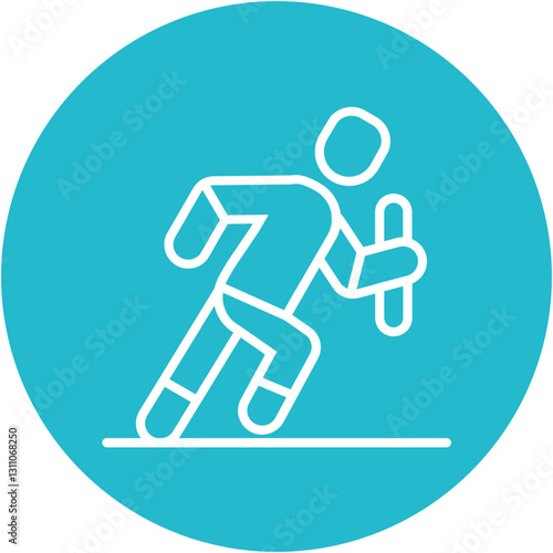 Relay Race Icon
