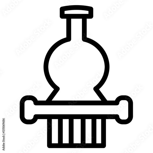 Art Gallery Artefact Line Icon