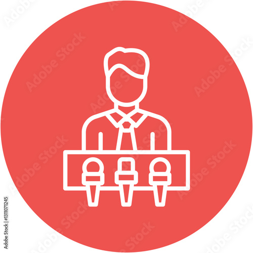 Press Conference Icon