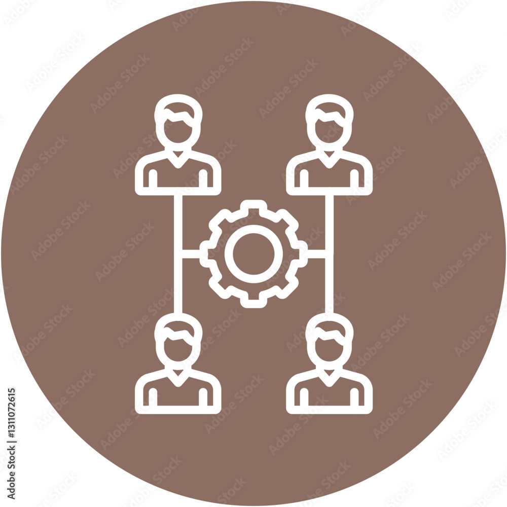 Stakeholder Engagement Icon Stakeholder Engagement Icon