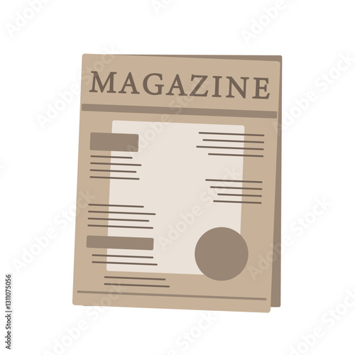 雑誌　イラスト