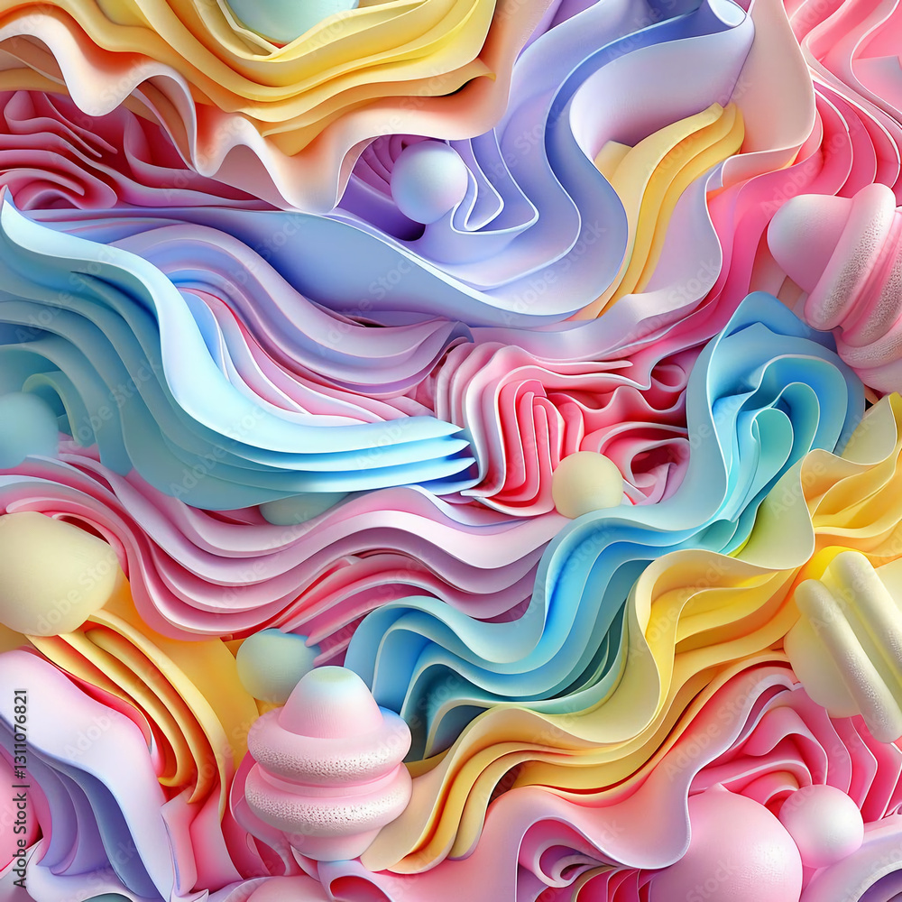Obraz premium abstract colorful background with waves. abstract colorful background