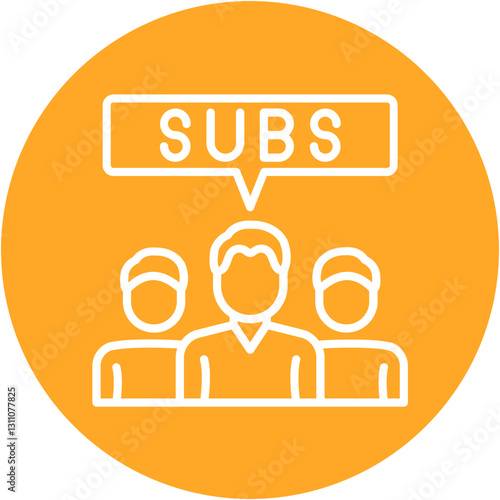 Subscribers Icon