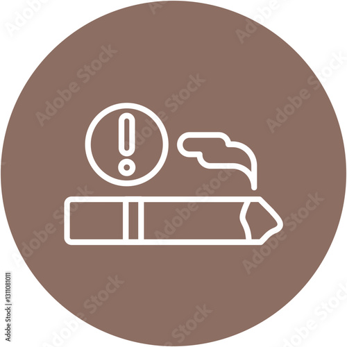 Smoking Risk Icon