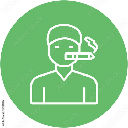 Tobacco Addiction Icon