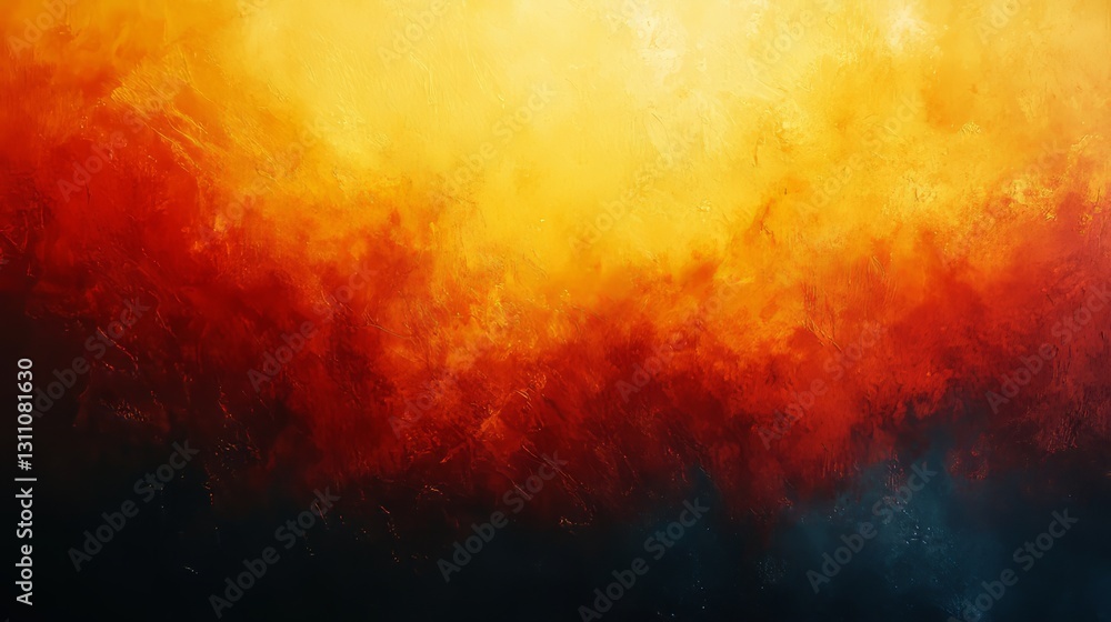 Fototapeta premium Gradient from golden yellow to deep amber, warm and vibrant 
