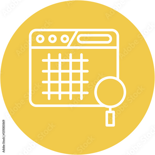 Grid Search Icon