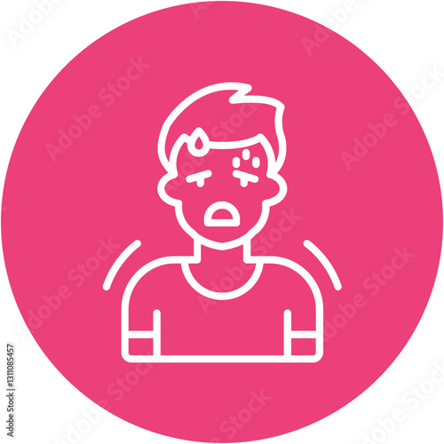 Exhausted Icon