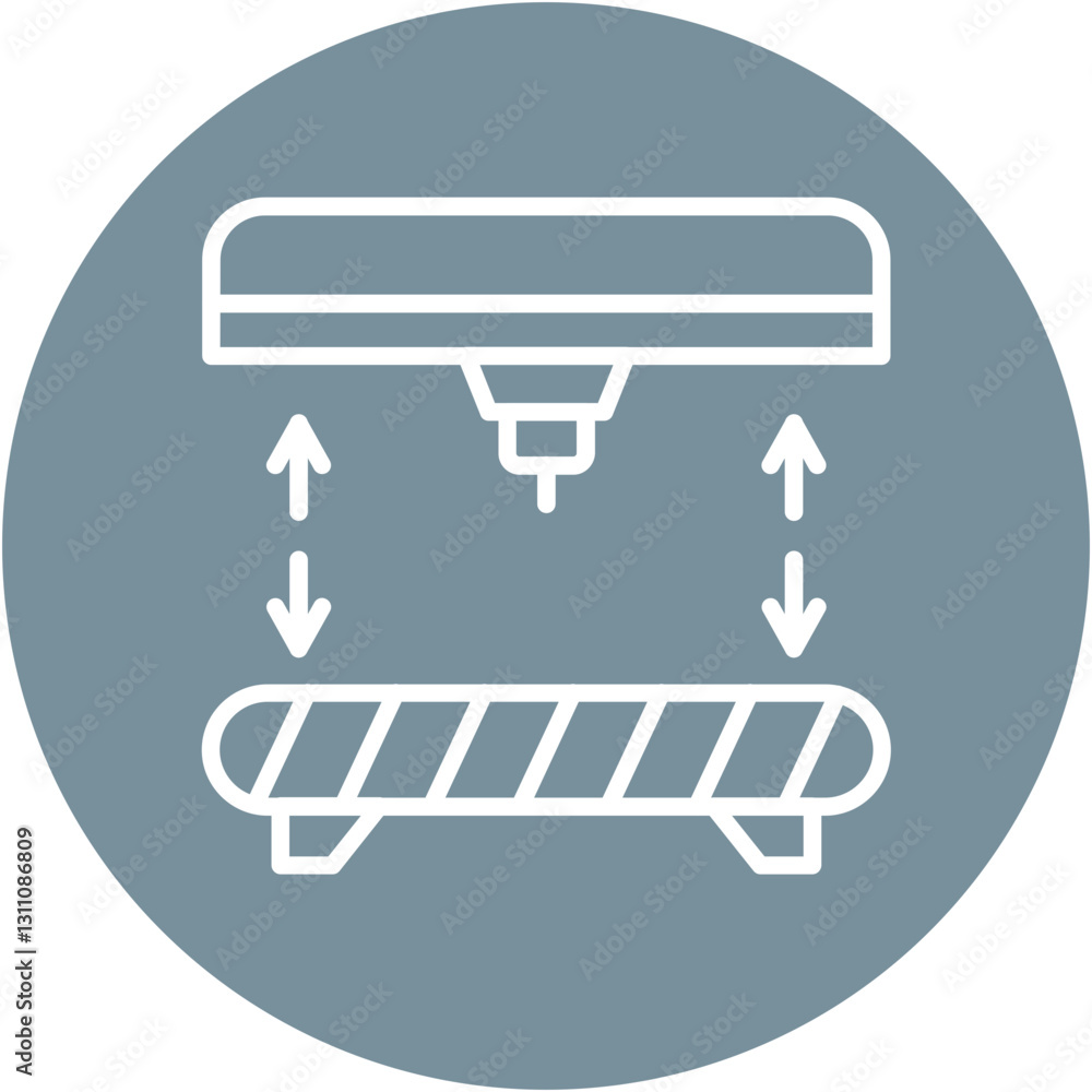Bed Leveling Icon Bed Leveling Icon