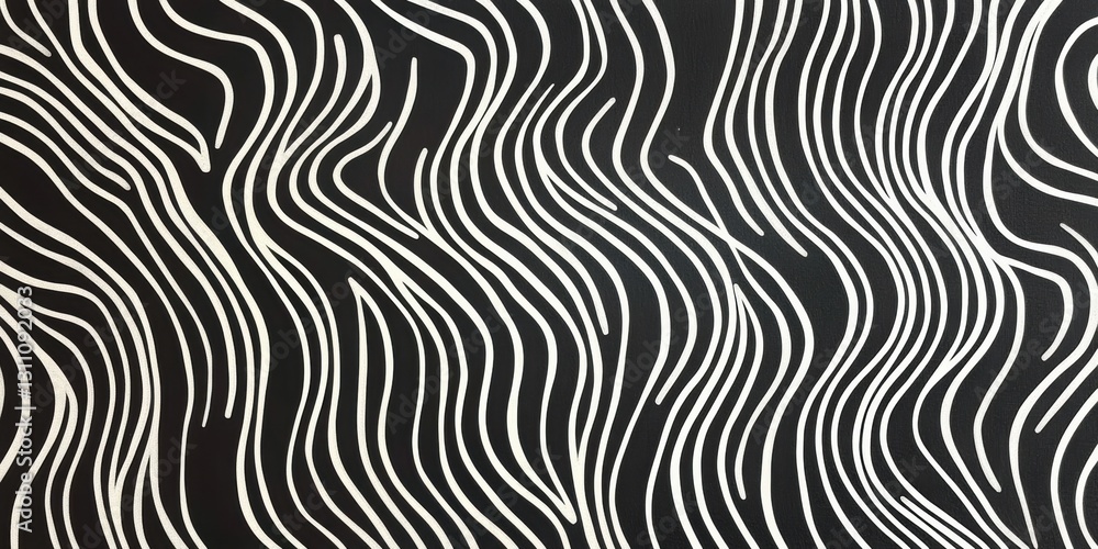 Abstract Line Art: An intricate and mesmerizing abstract artwork featuring flowing, wavy lines. Abstract Line Art: An intricate and mesmerizing abstract artwork featuring flowing, wavy lines.