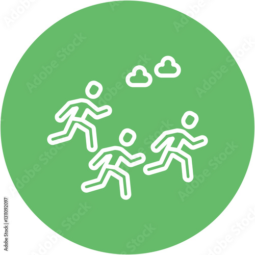 Running Group Icon