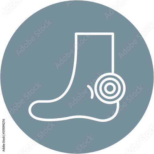 Ankle Pain Icon