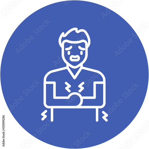 Abdominal Pain Icon