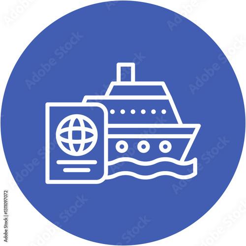 Cruise Passport Icon