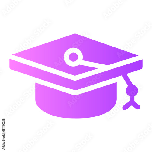 mortarboard Gradient icon