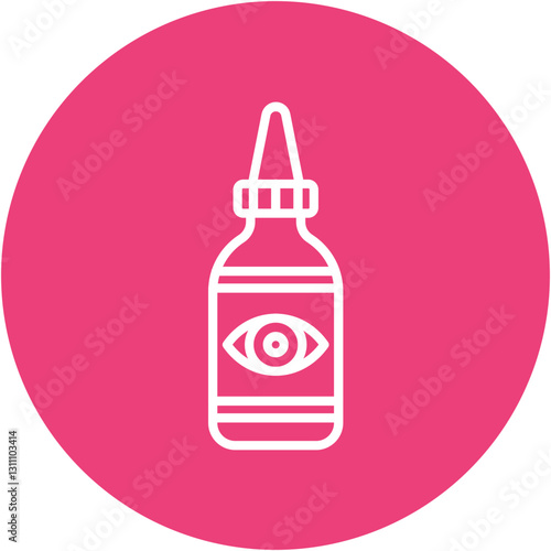 Eye Drops Bottle Icon