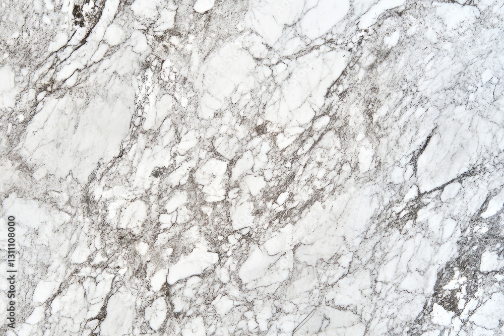 Fototapeta premium Detailed White Marble Texture Background