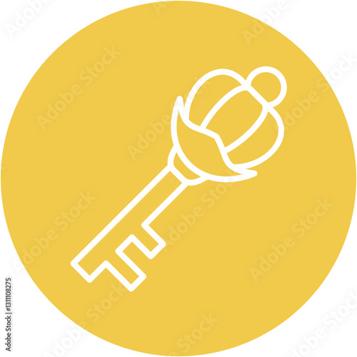 Royal Key Icon