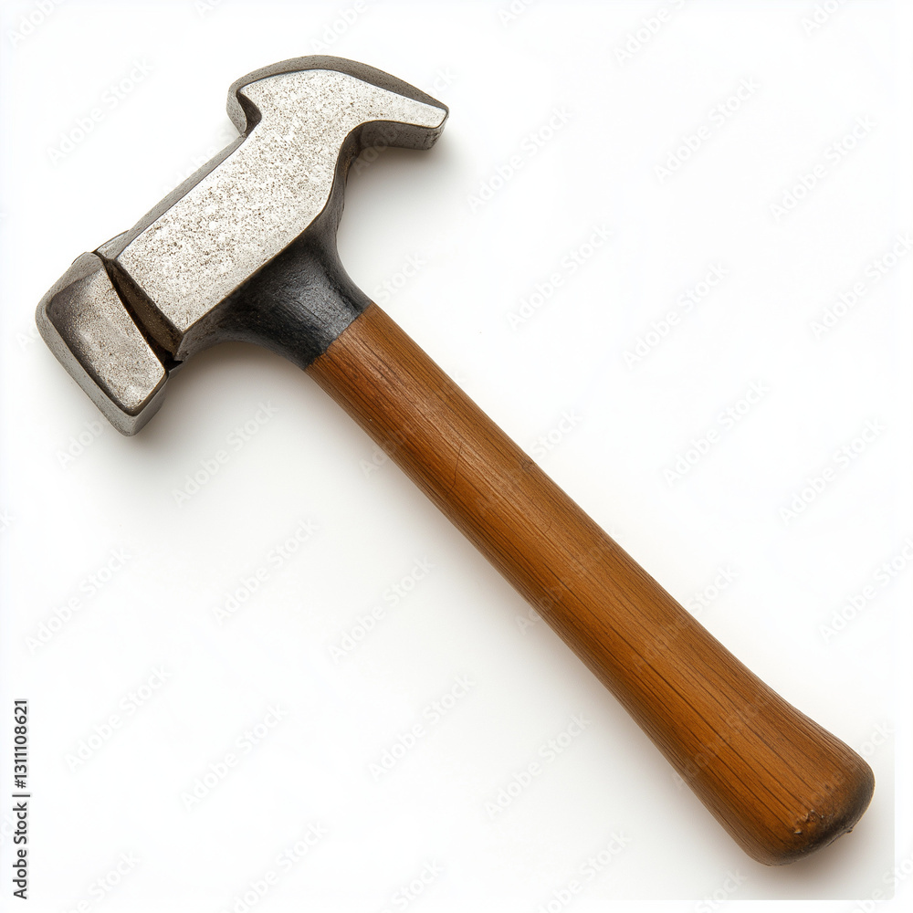 Mini Hammer on White Background, compact yet powerful for small tasks requiring precision and control Mini Hammer on White Background, compact yet powerful for small tasks requiring precision and control
