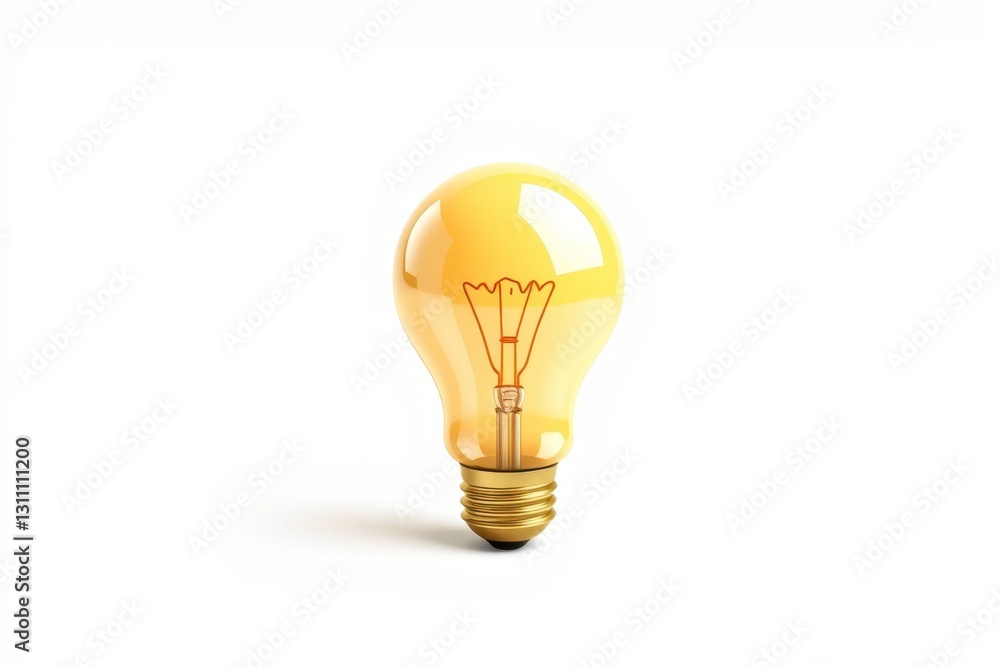 there is a light bulb that is on a white surface there is a light bulb that is on a white surface