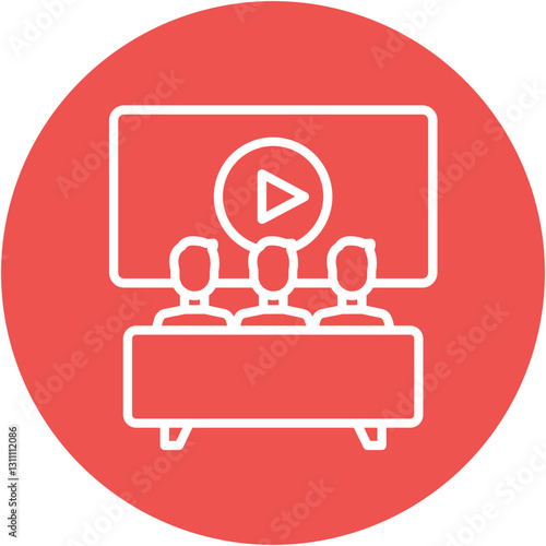 Movie Night Icon