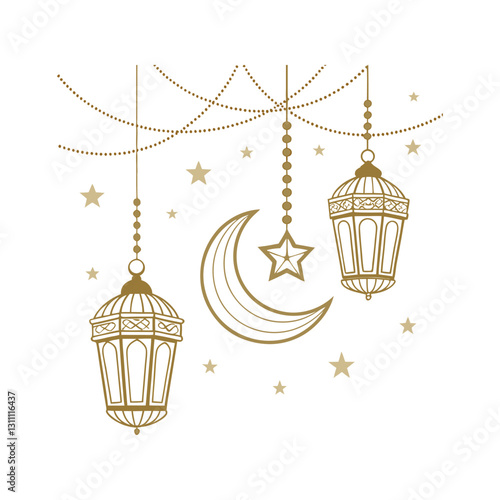 eid decoration lamp 