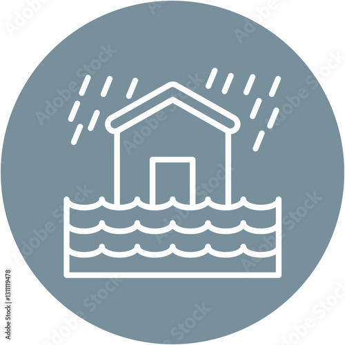 Flash Flood Icon
