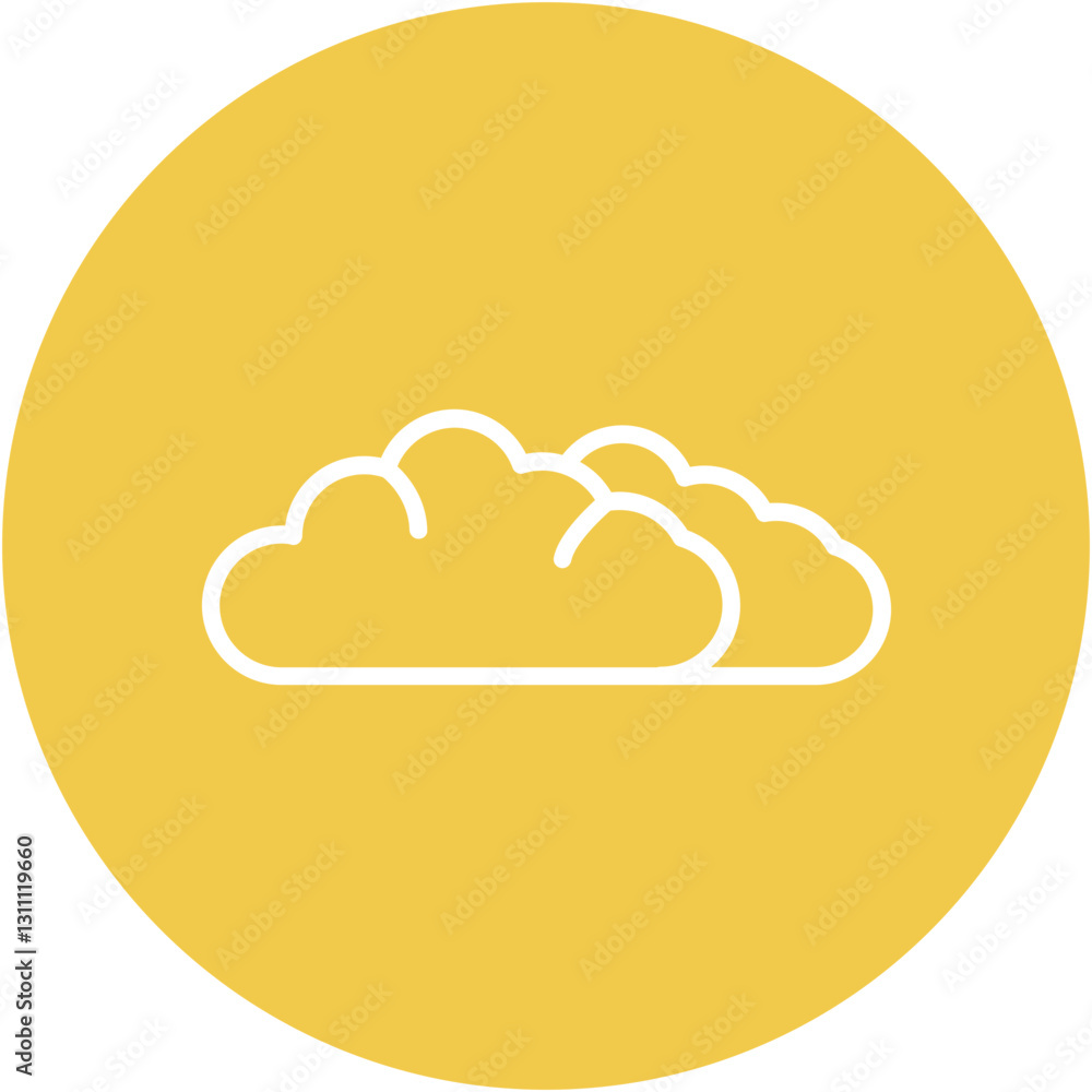 Monsoon Cloud Icon Monsoon Cloud Icon