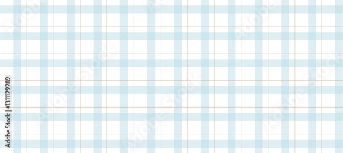 Blue and white plaid fabric checkered texture background