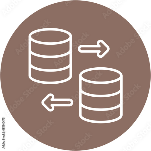 Data Replication Icon