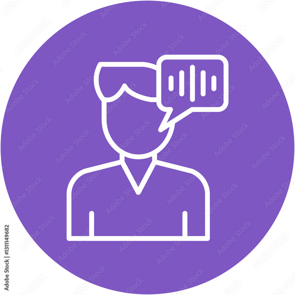 Voice Profile Icon Voice Profile Icon