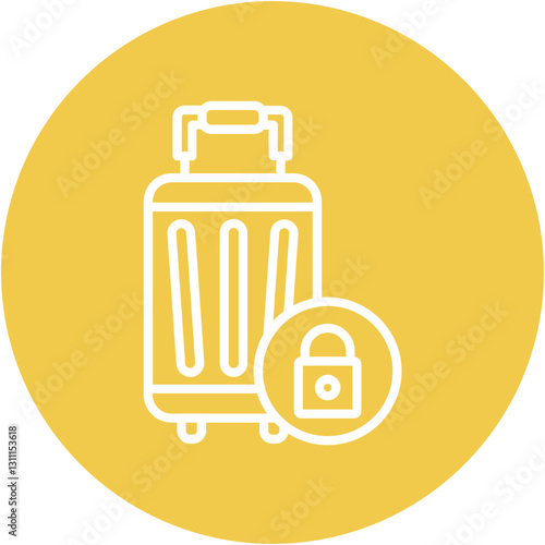 Travel Lock Icon