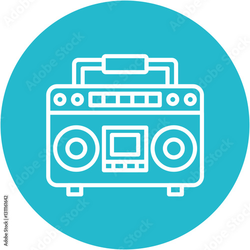 Ghetto Blaster Icon